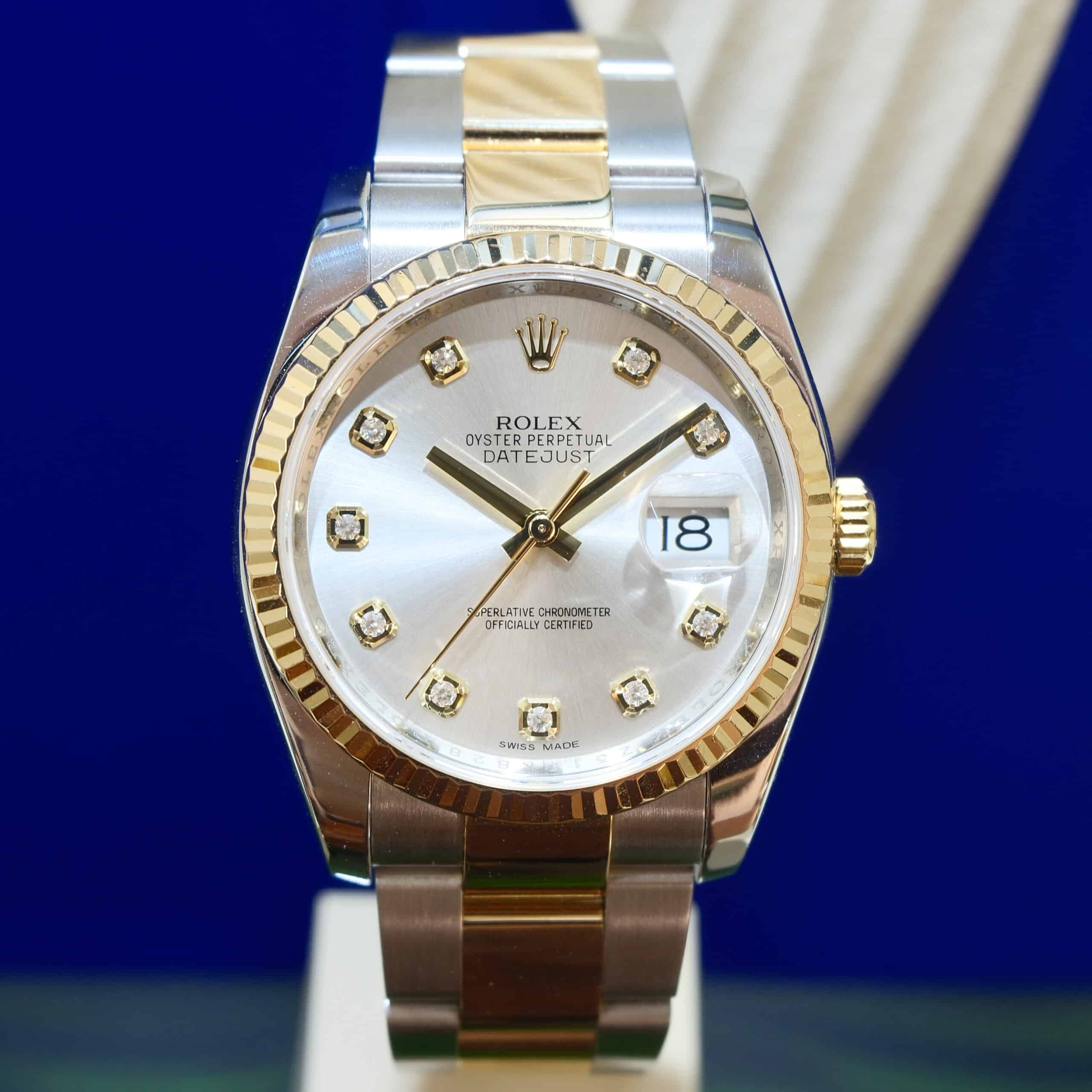 Rolex Datejust 36mm Steel & 18K Yellow Gold