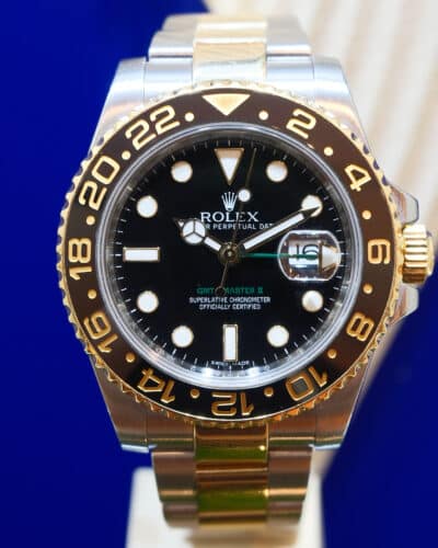 Rolex GMT MASTER II Steel & 18K Gold 116713