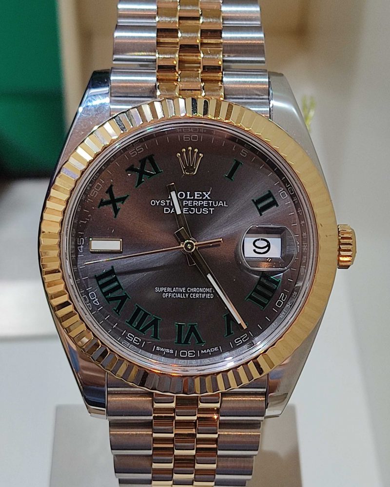 Rolex Datejust Wimbledon 41mm Steel 