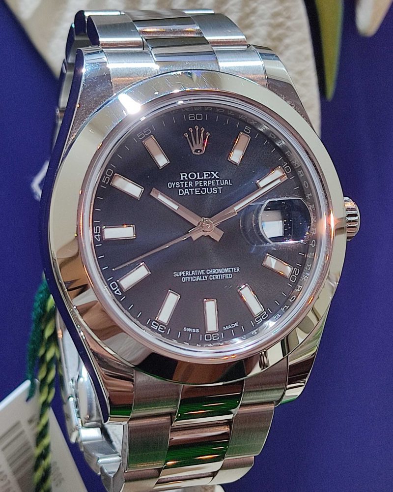 Rolex Oyster Datejust II 41mm blue dial 