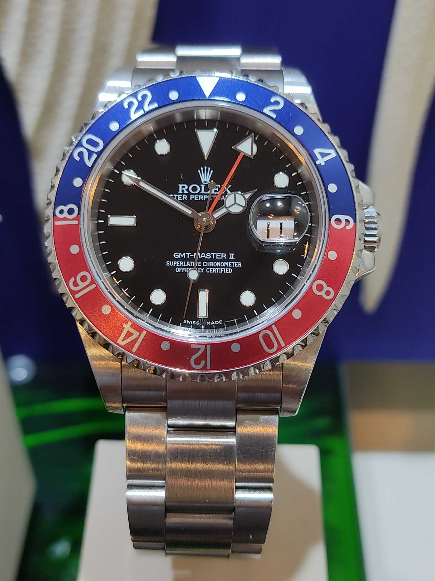 Rolex GMT master II Pepsi 16710 