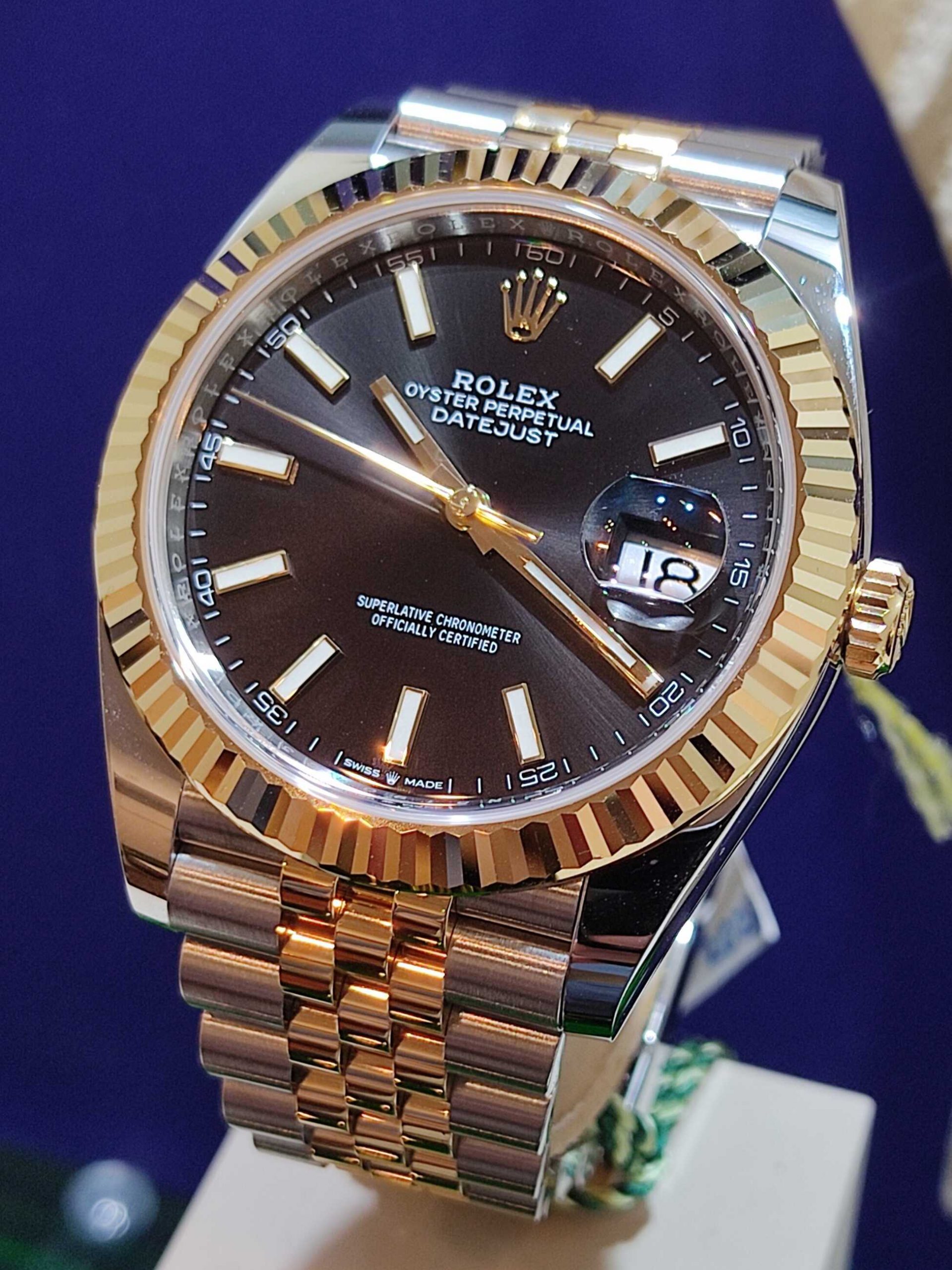 rolex gold 41mm