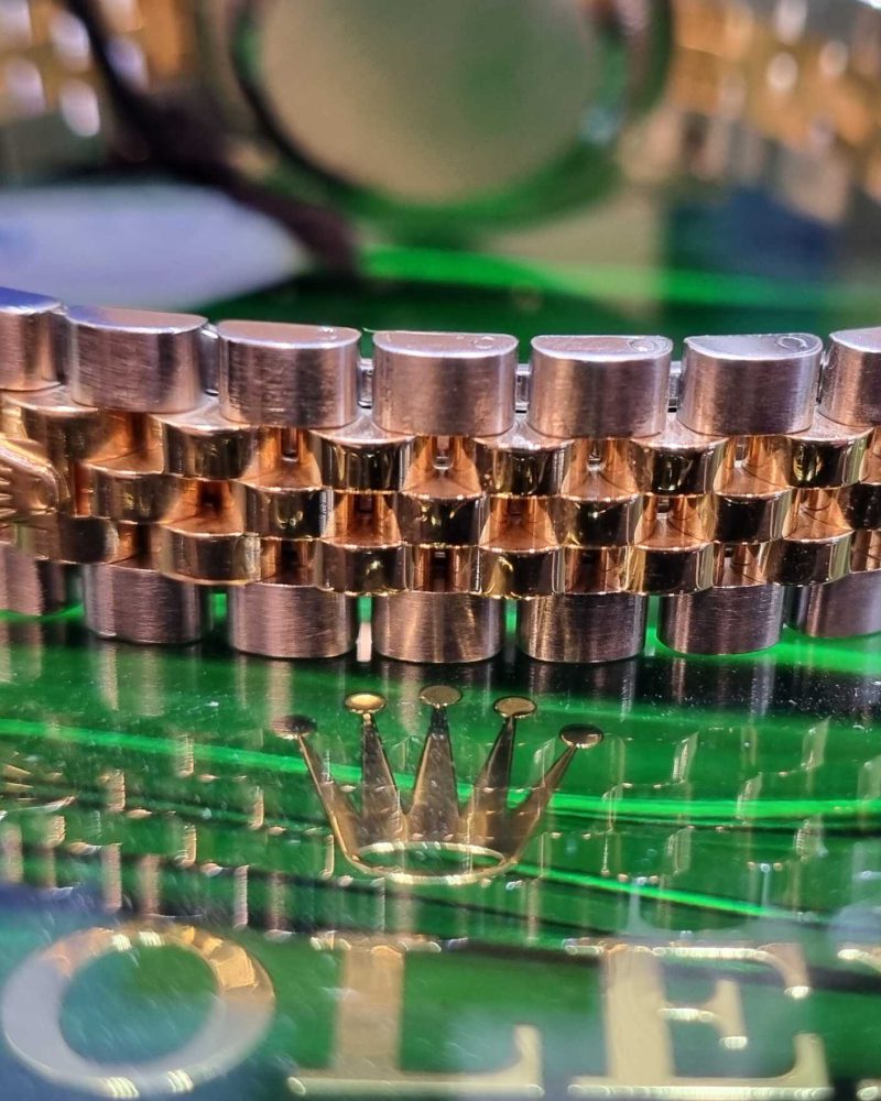 Rolex Lady datejust 28mm Steel & 18k Yellow Gold Diamonds Dial