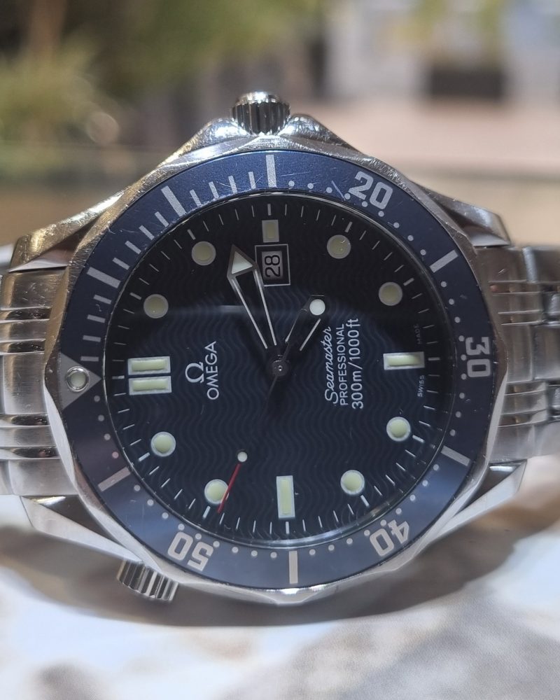 Omega Seamaster 300 Blue Quartz 41mm Gothelf A. Watches Tel Aviv's