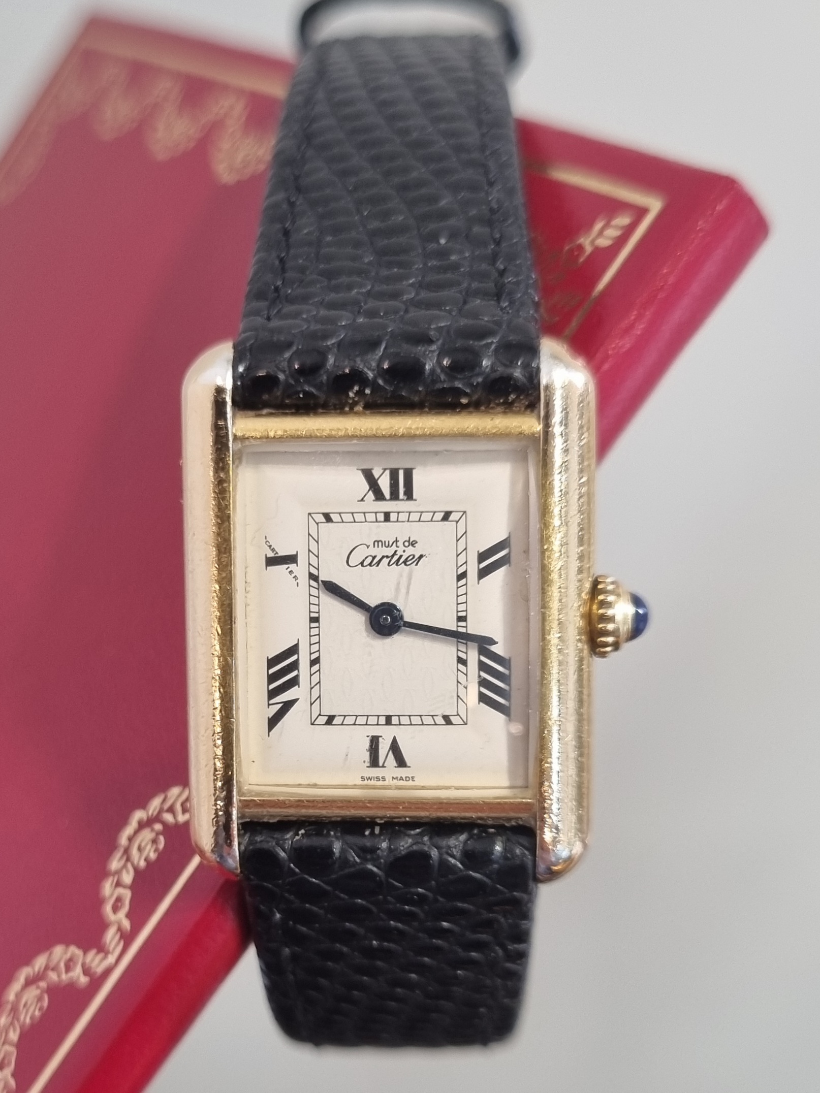 Must de Cartier Ladies Quartz Gold Plated - Gothelf A. Watches - Tel ...