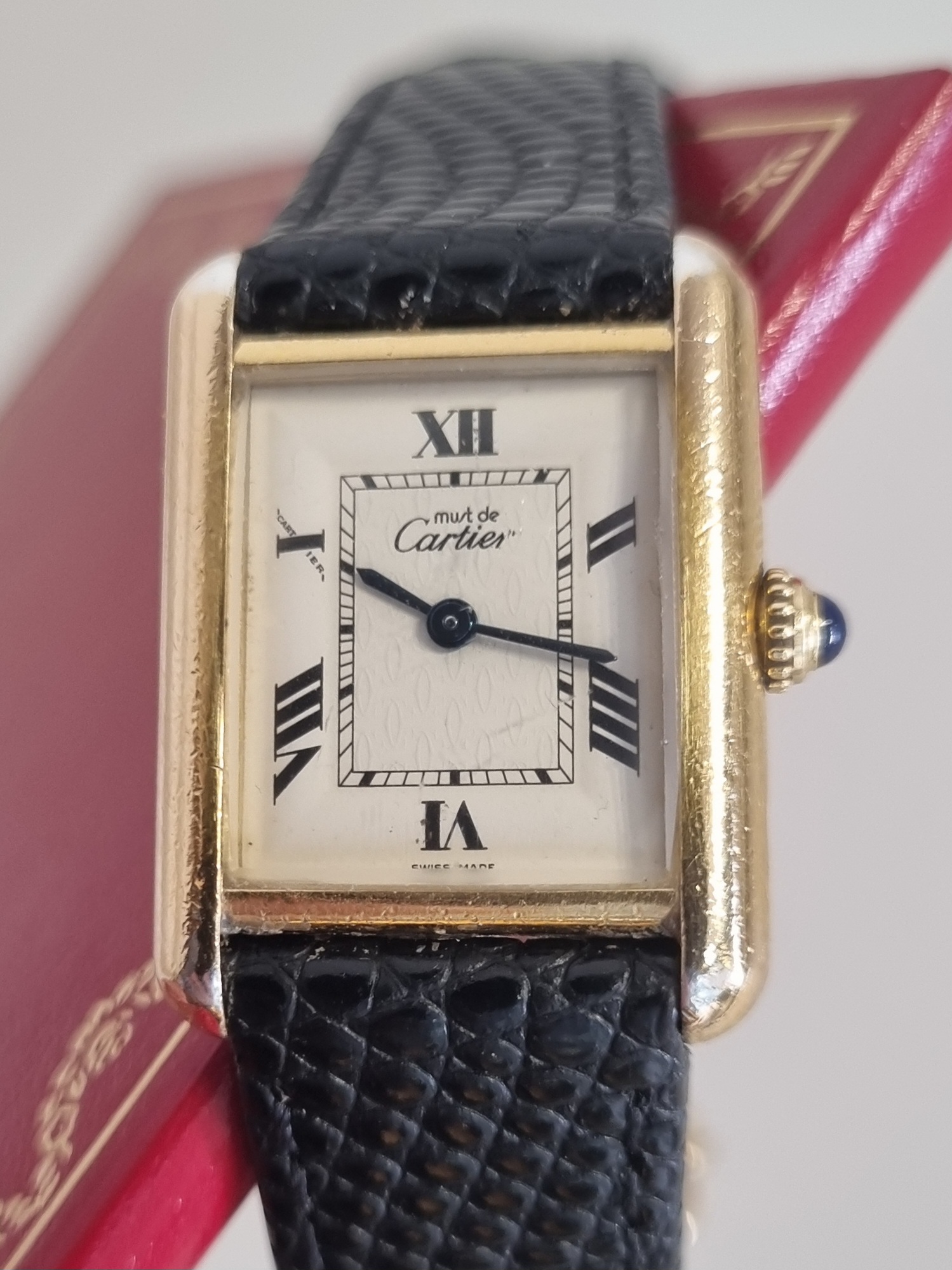 Must de Cartier Ladies Quartz Gold Plated - Gothelf A. Watches - Tel ...