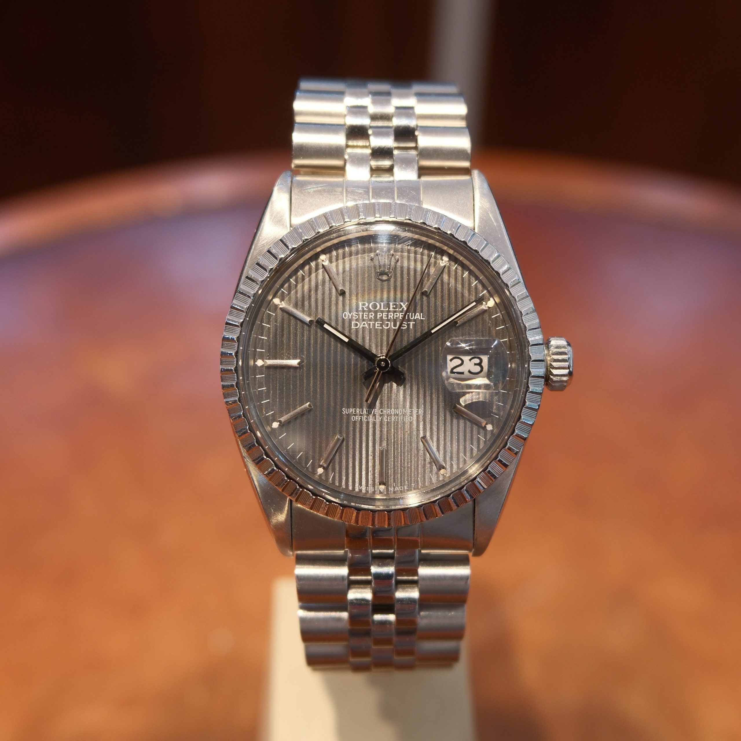 Rolex Datejust 36mm Vintage Grey Tapestry