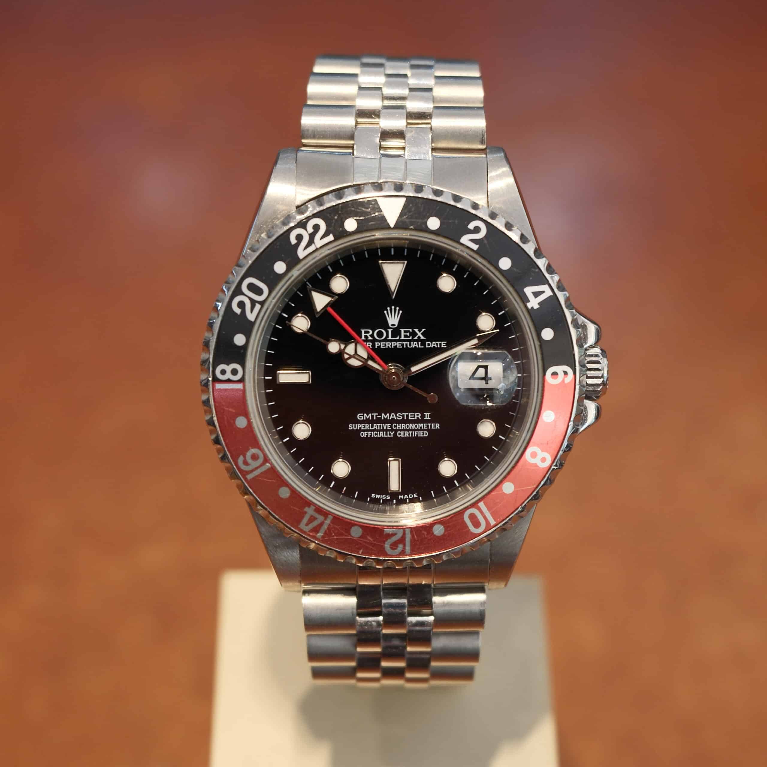 רולקס GMT מאסטר 2 קולה 16710 שנת-2005