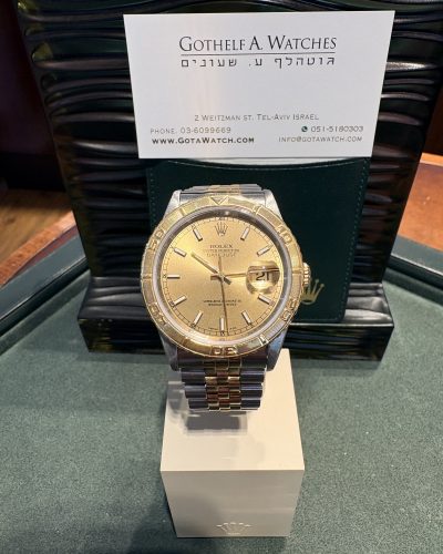 Rolex Datejust Turn-O-Graph Steel & 18k Yellow Gold 36mm Ref.16263 + Papers!!