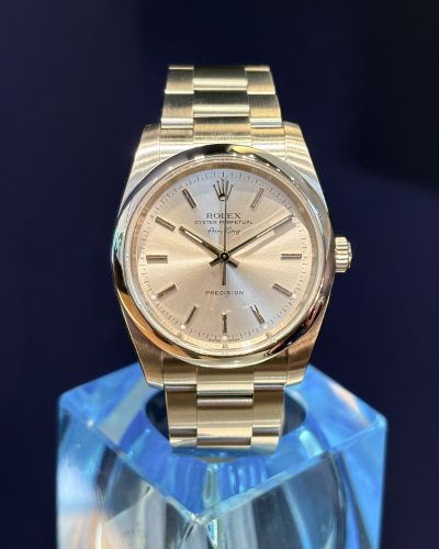 Rolex Oyster Perpetual Air King 34 mm Silver Dial ref.114210