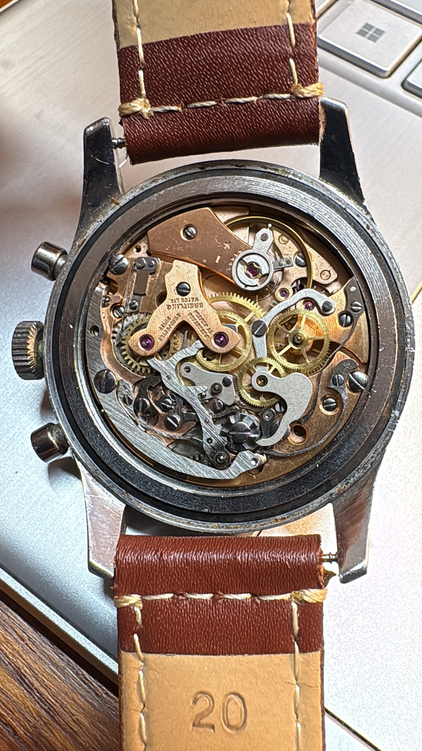 Breitling Navitimer Chronograph Vintage 1960's ref. 806 Venus 178 movement - Image 4