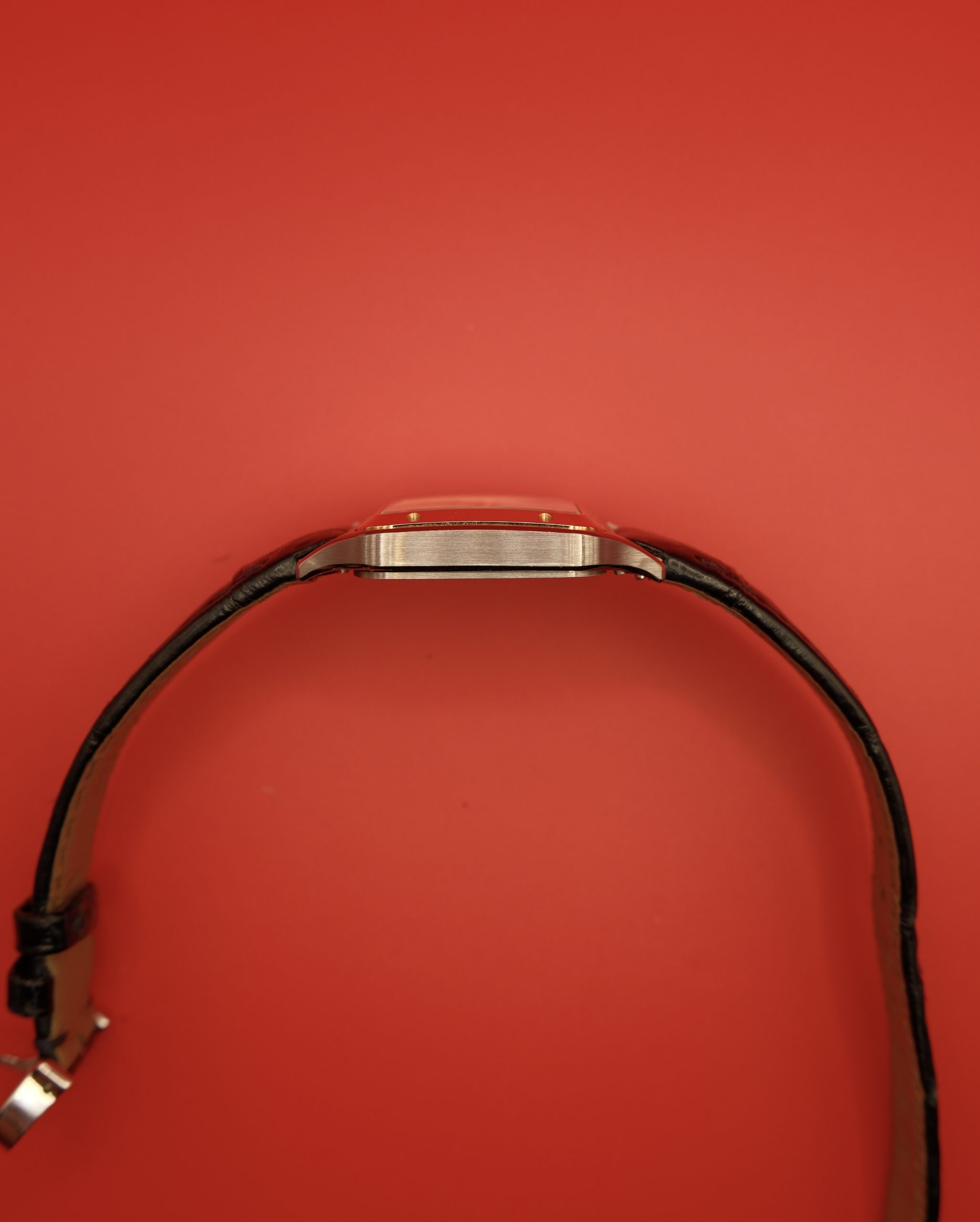 Cartier Santos Dumont Steel and Rose Gold Small - Image 6