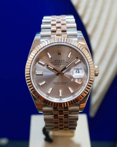 Rolex Datejust 41mm Rose Gold SunDust Dial 2020 ref.126331