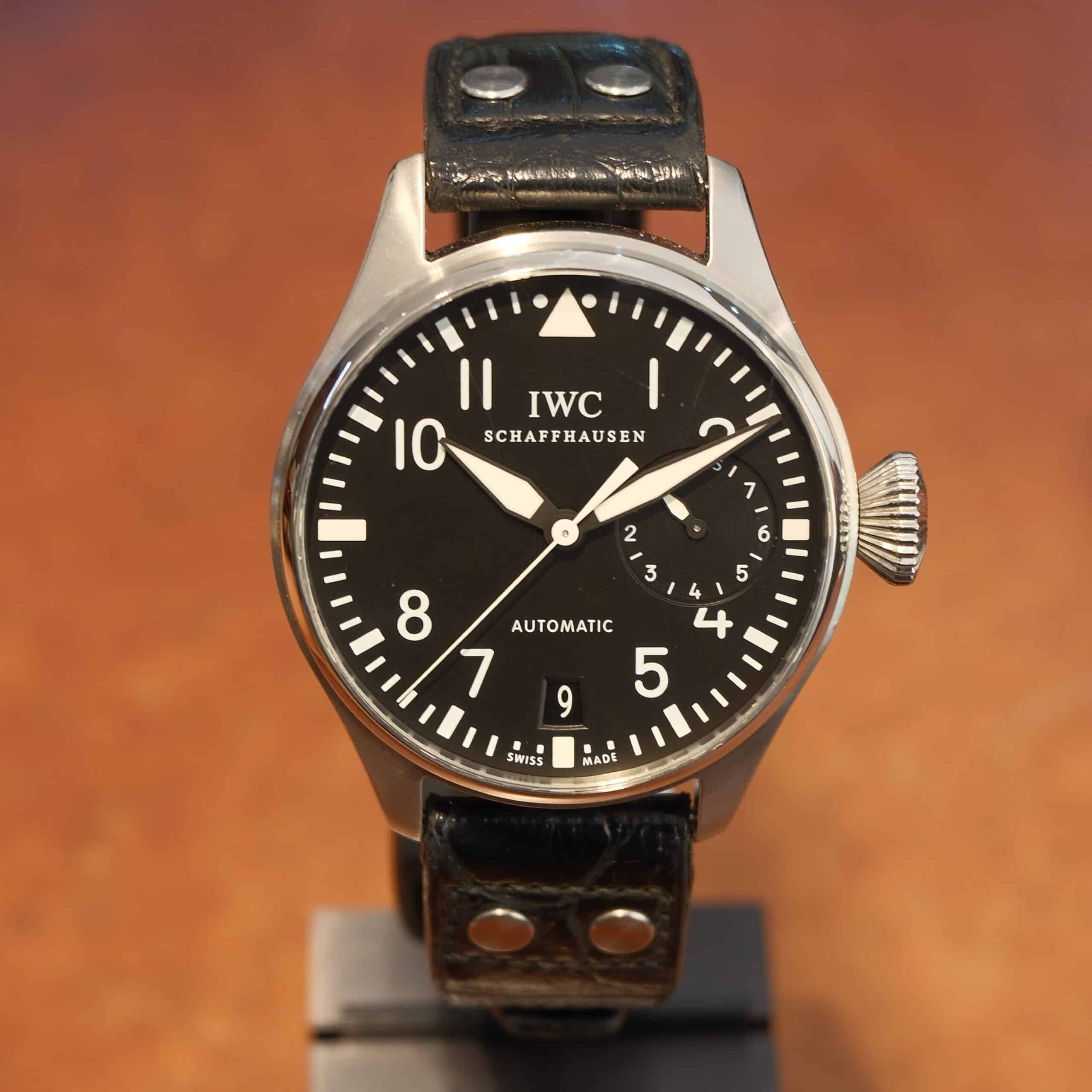 IWC  ביג פילוט 46.2ממ מנגנון אוטומטי ל-7 ימים