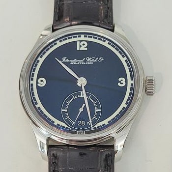 IWC פורטוגז 8 ימים מנגנון מתיחה מהדורה מיוחדת לכבוד 75 שנים