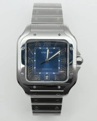 2026 Cartier Santos Blue Large