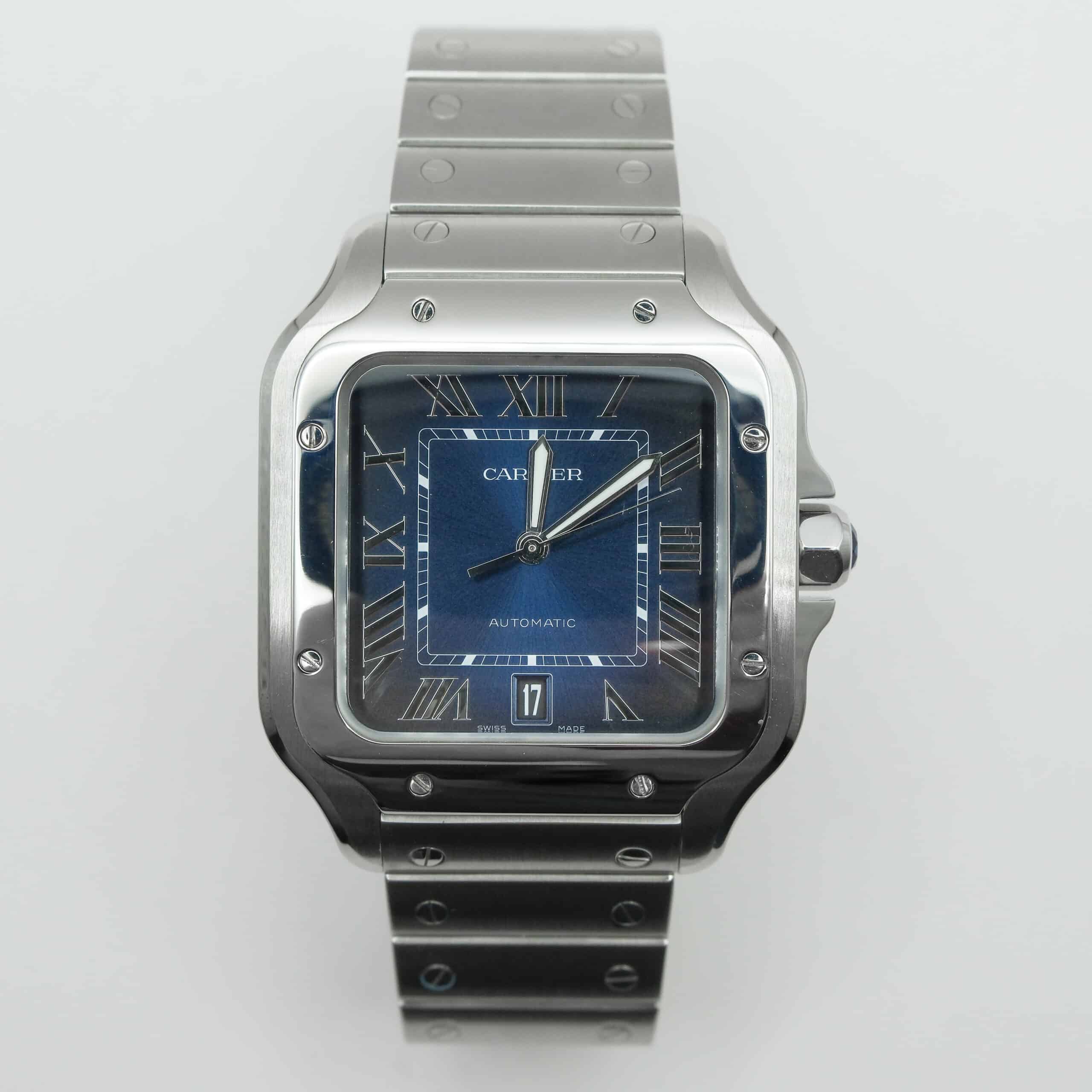 2026 Cartier Santos Blue Large