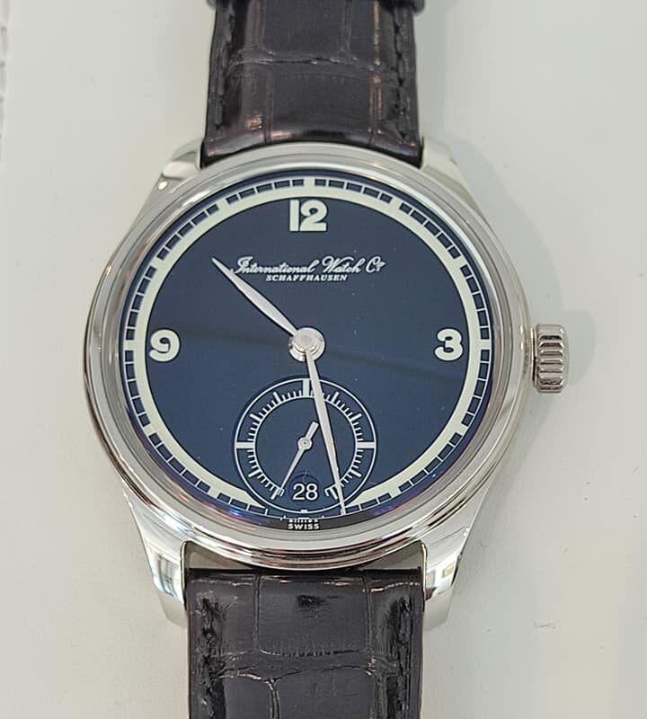 IWC פורטוגז 8 ימים מנגנון מתיחה מהדורה מיוחדת לכבוד 75 שנים | גוטהלף ע. שעונים