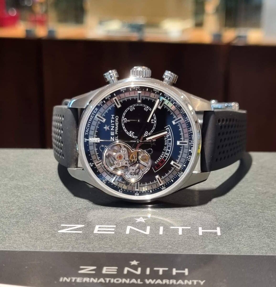Zenith El Primero Chronomaster Open – Black Dial Automatic Chronograph Watch ref.03.2080.4021 | Gothelf A. Watches