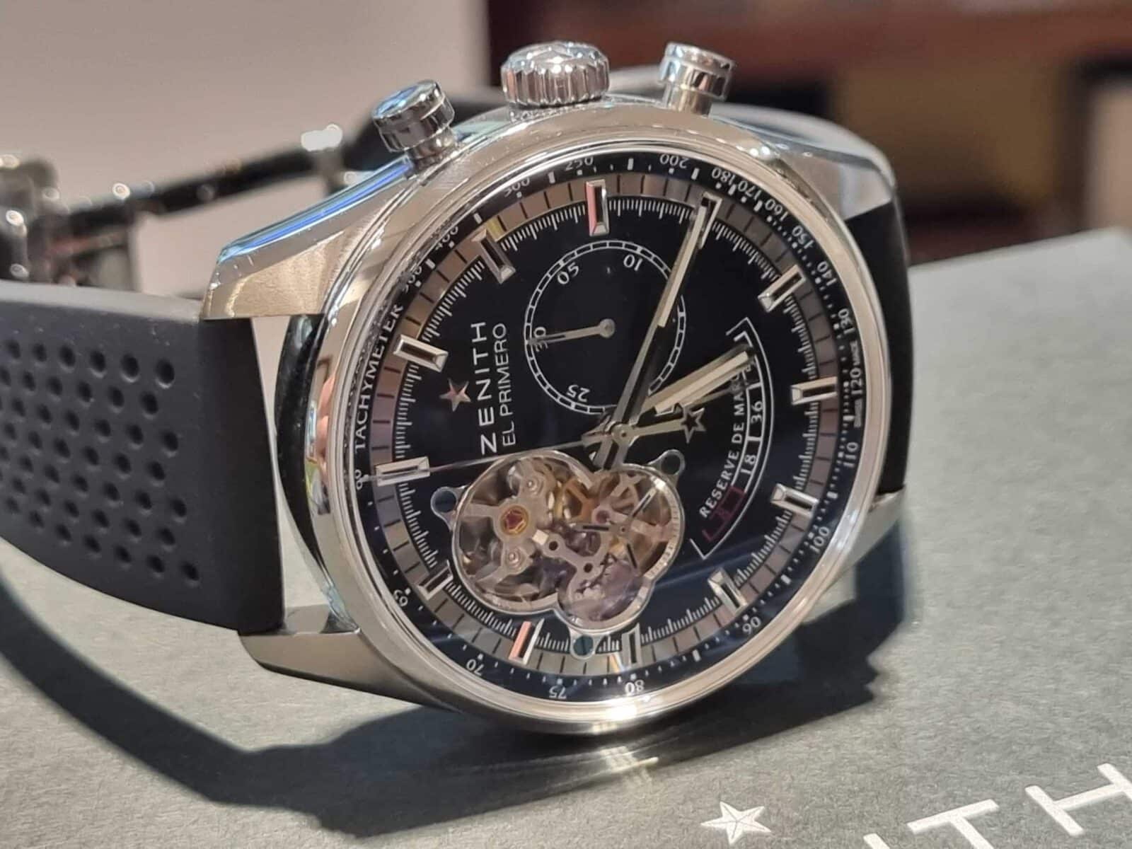 Zenith El Primero Chronomaster Open – Black Dial Automatic Chronograph Watch ref.03.2080.4021 | Gothelf A. Watches — 7