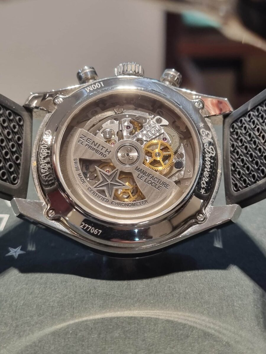 Zenith El Primero Chronomaster Open – Black Dial Automatic Chronograph Watch ref.03.2080.4021 | Gothelf A. Watches — 4