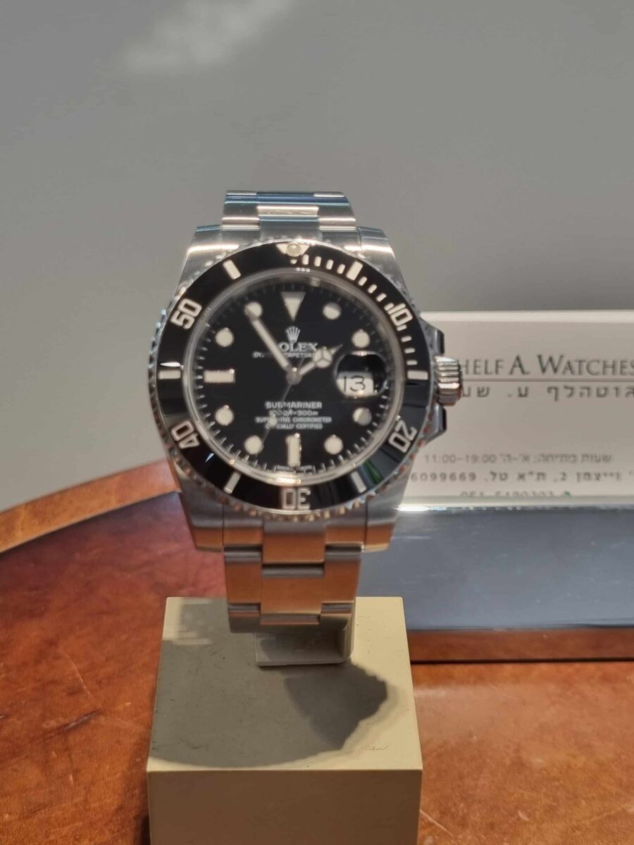 Rolex Submariner Date 40mm Ceramic Pre-owned 2016 ref.116610 | Gothelf A. Watches — 4