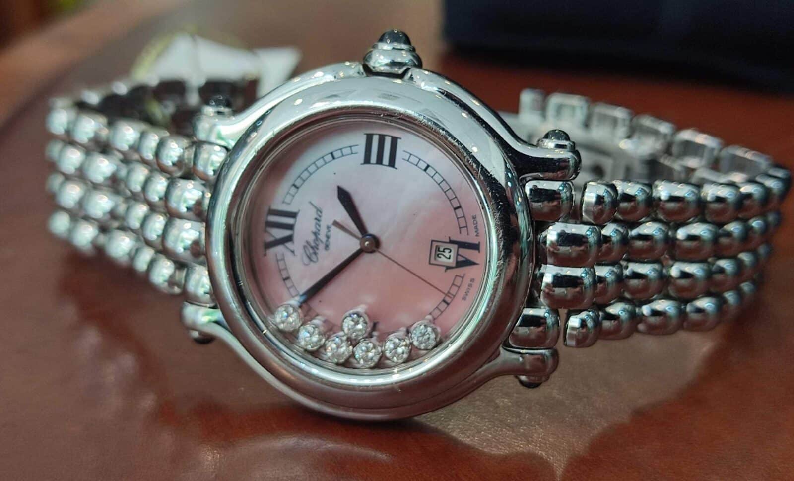 Chopard Happy Sport Steel Pink Diamonds Dial | Gothelf A. Watches — 4