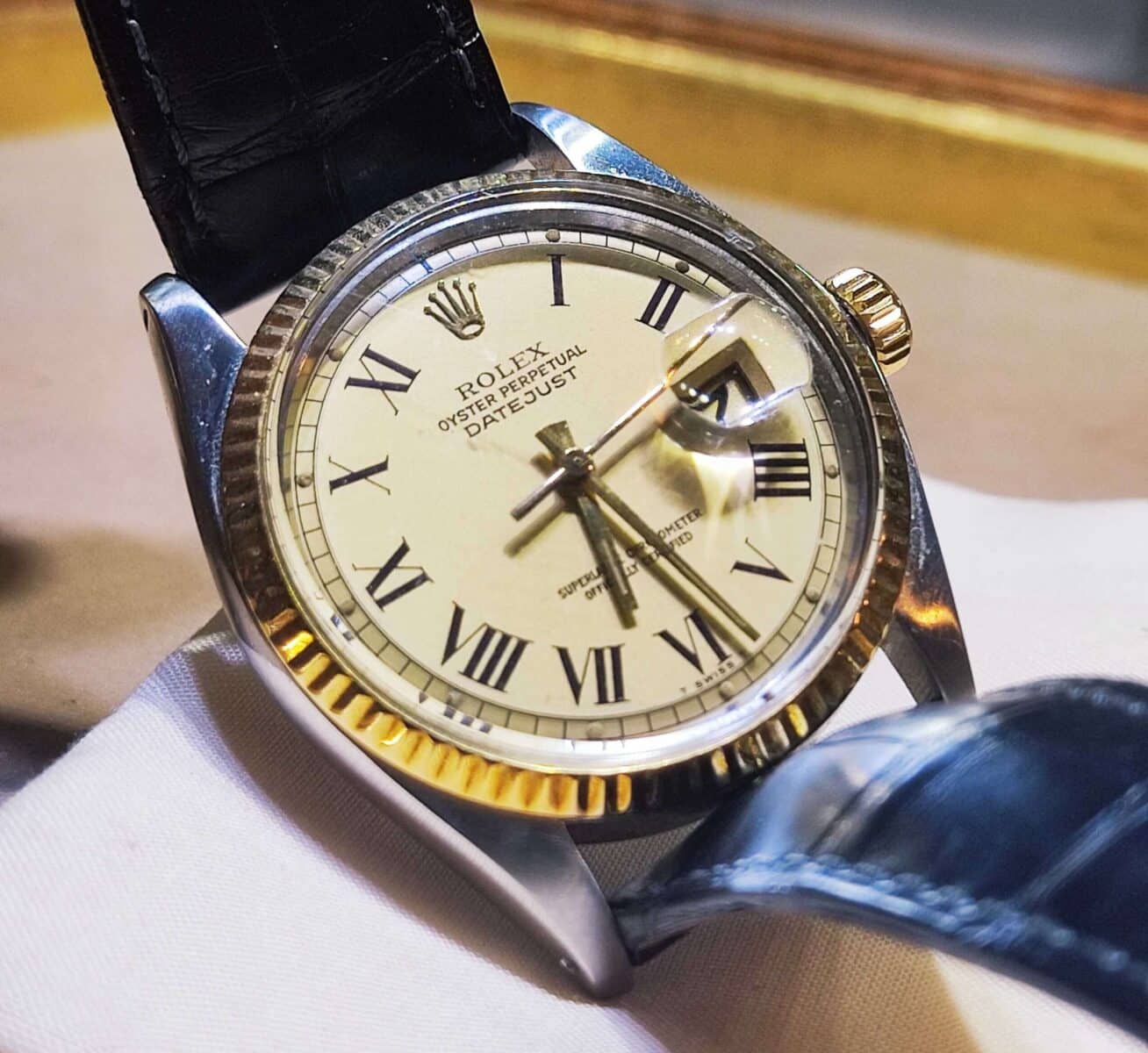 Rolex Datejust Vintage Ref.1601 Steel & Gold 36mm | Gothelf A. Watches
