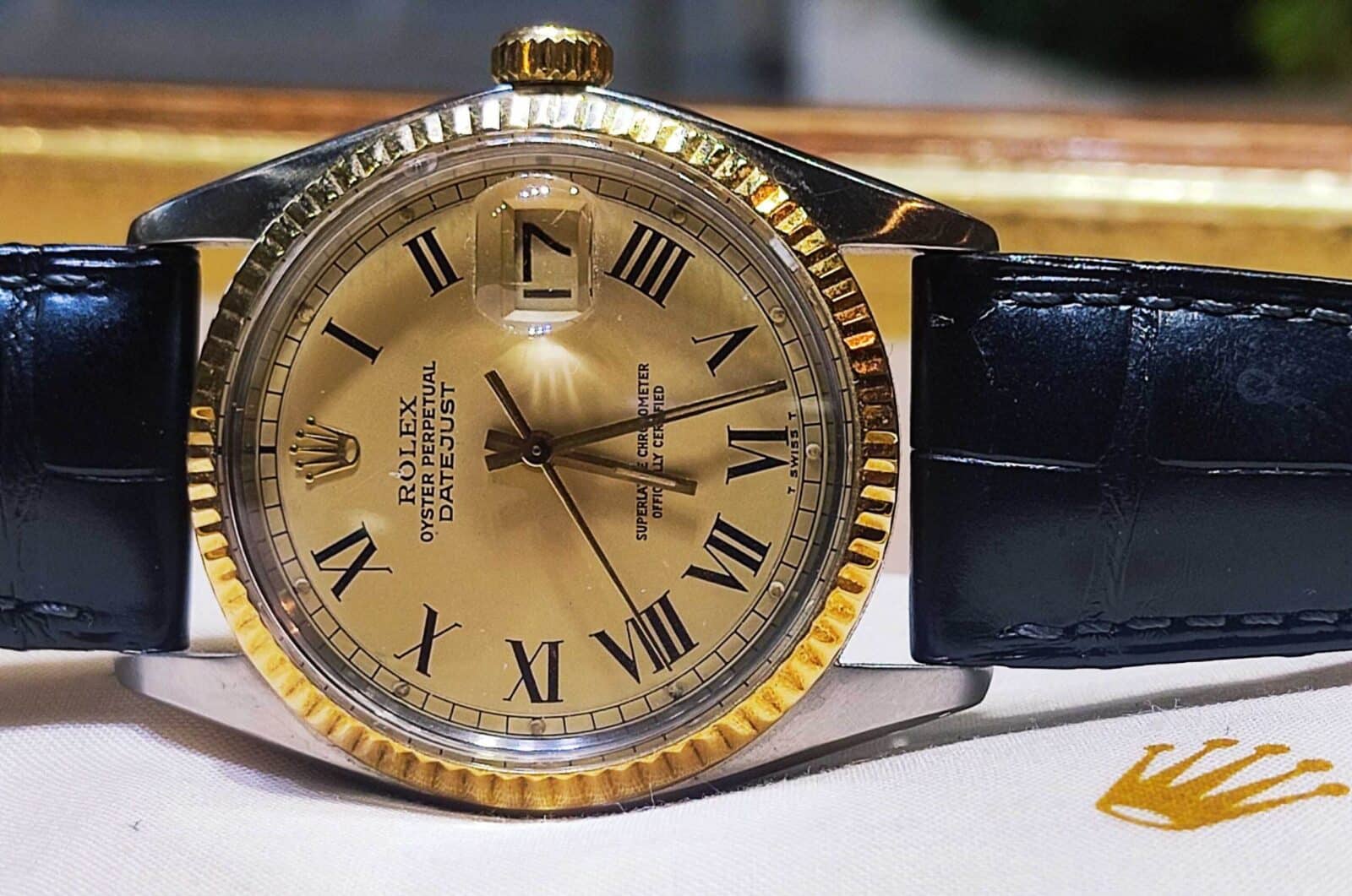 Rolex Datejust Vintage Ref.1601 Steel & Gold 36mm | Gothelf A. Watches — 2