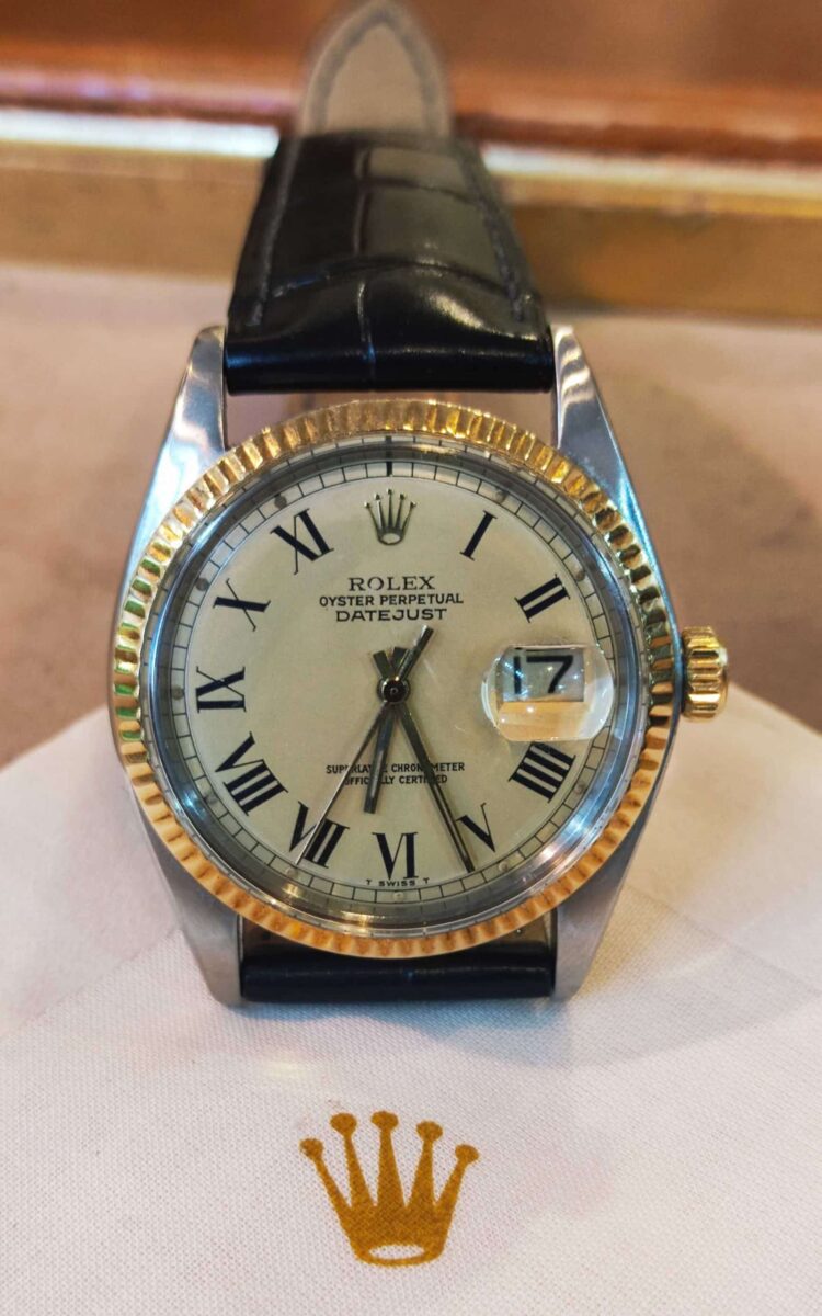 Rolex Datejust Vintage Ref.1601 Steel & Gold 36mm | Gothelf A. Watches — 4