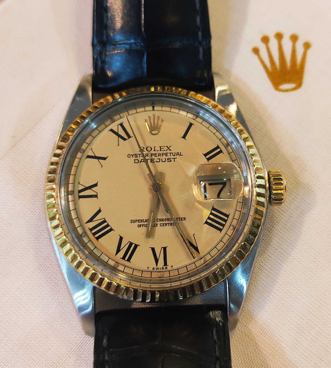 Rolex Datejust Vintage Ref.1601 Steel & Gold 36mm | Gothelf A. Watches — 3