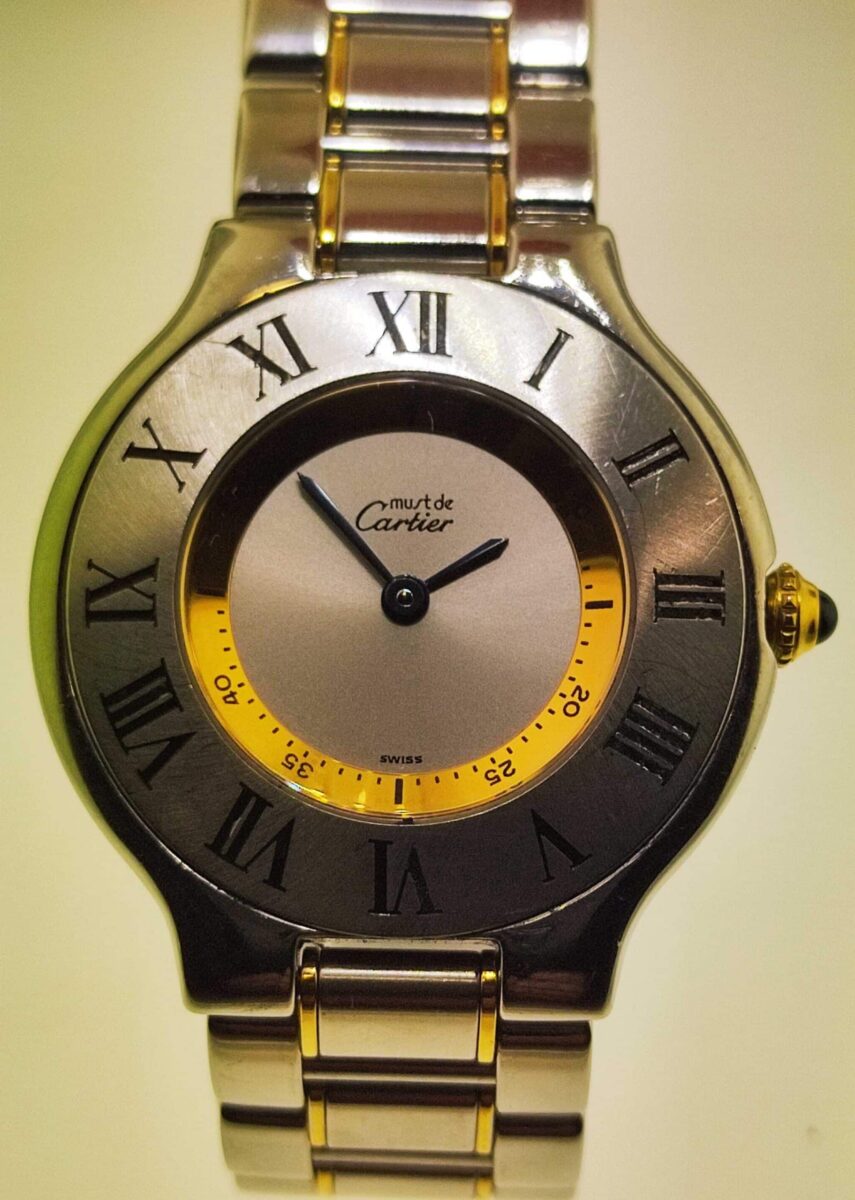Cartier must 21 Steel & Gold 31mm | Gothelf A. Watches — 2