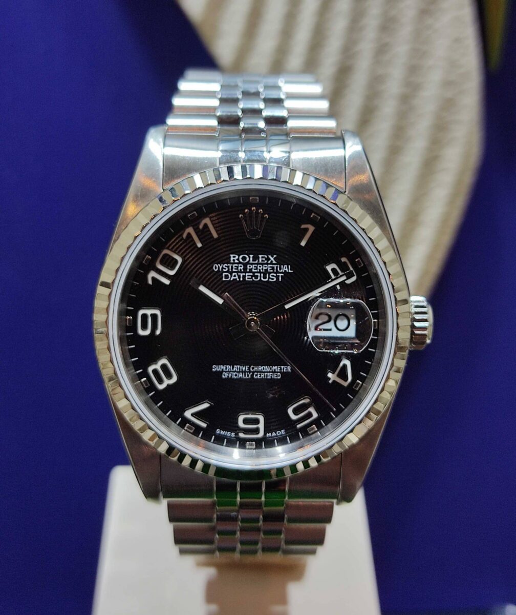 Rolex Datejust 36mm Steel & White Gold Bezel Ref.16234 | Gothelf A. Watches