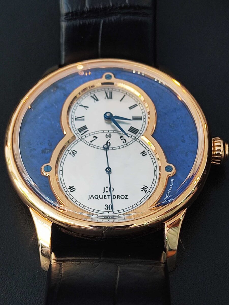 Jaquet-Droz Lapis Lazuli & Mother of Pearl Rose Gold Limited Edition Watch | Gothelf A. Watches — 2