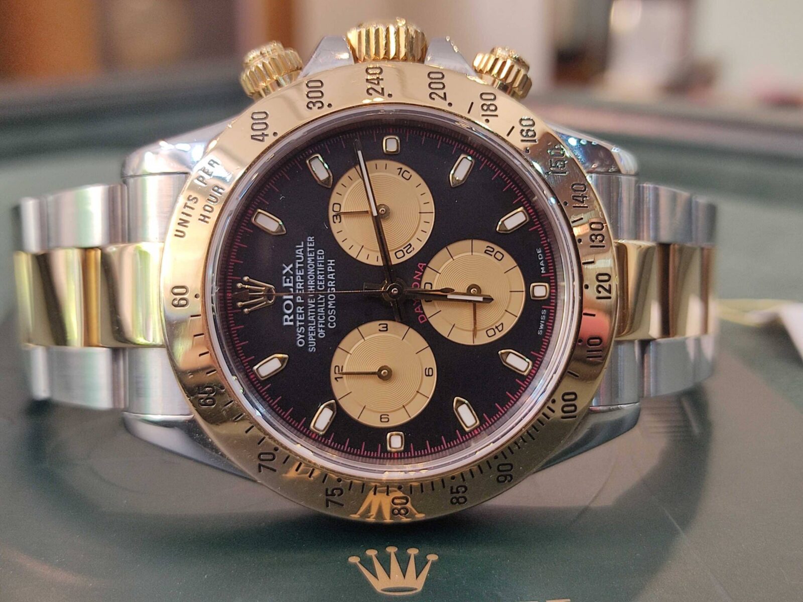 Rolex Daytona Chronograph Paul Newman Dial Steel & 18K Gold | Gothelf A. Watches — 3