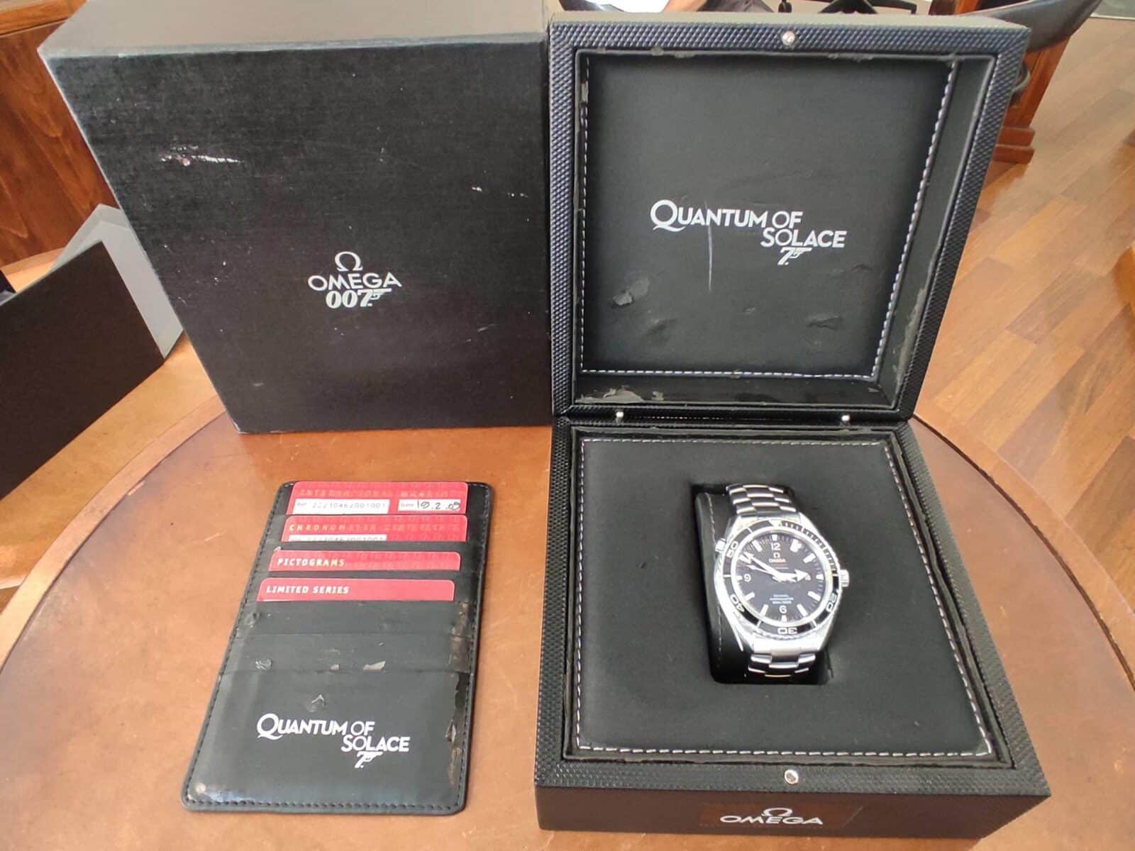 Omega Seamaster James Bond Limited Edition "Quantum of Solace" 007 | Gothelf A. Watches — 2