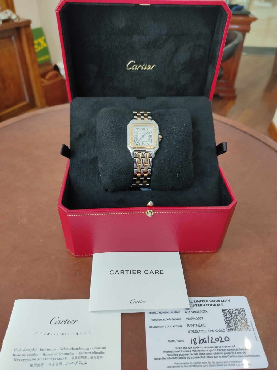 Cartier Panthère Steel & 18K Yellow Gold Medium | Gothelf A. Watches — 2