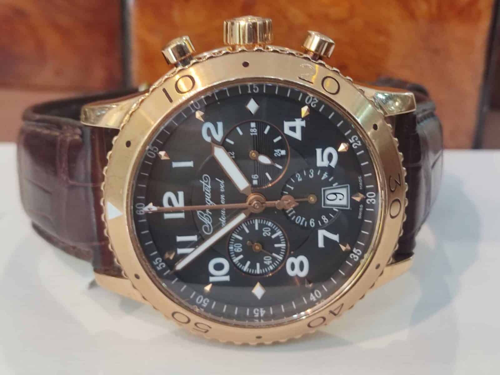 Breguet Type XXI Rose Gold Flyback Chronograph Automatic Ref.3810 | Gothelf A. Watches — 3