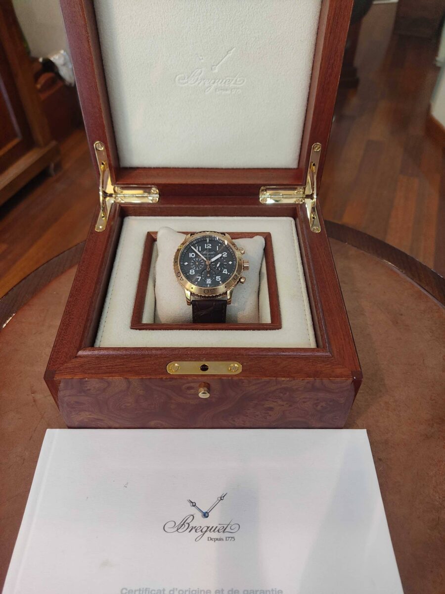 Breguet Type XXI Rose Gold Flyback Chronograph Automatic Ref.3810 | Gothelf A. Watches — 6
