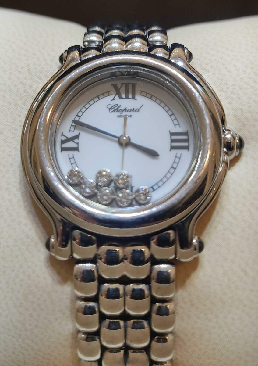 Chopard Happy Sport Diamonds Steel Quartz Ladies Watch | Gothelf A. Watches — 4