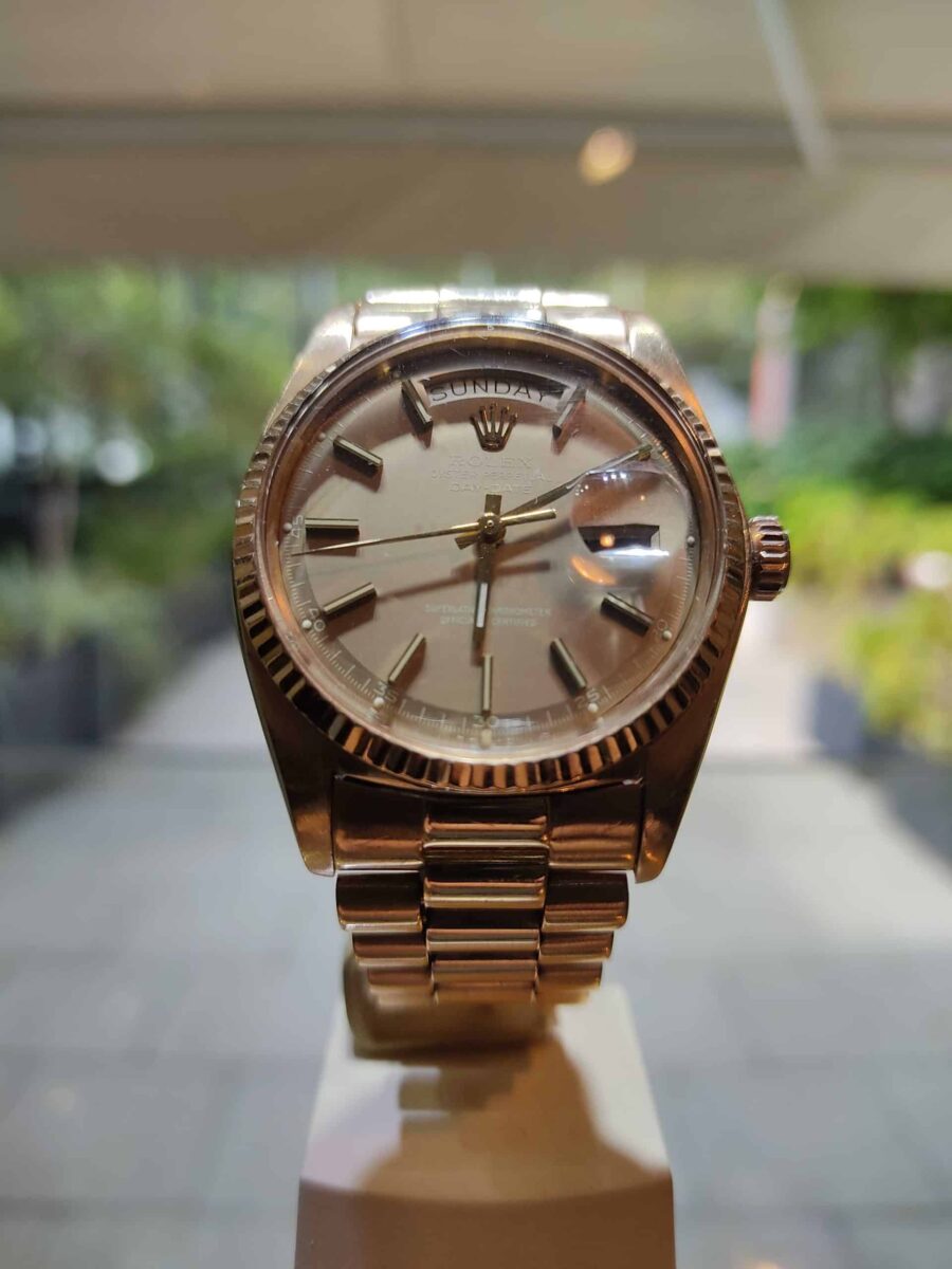 Rolex President Day-Date 36mm Rose Gold Vintage | Gothelf A. Watches