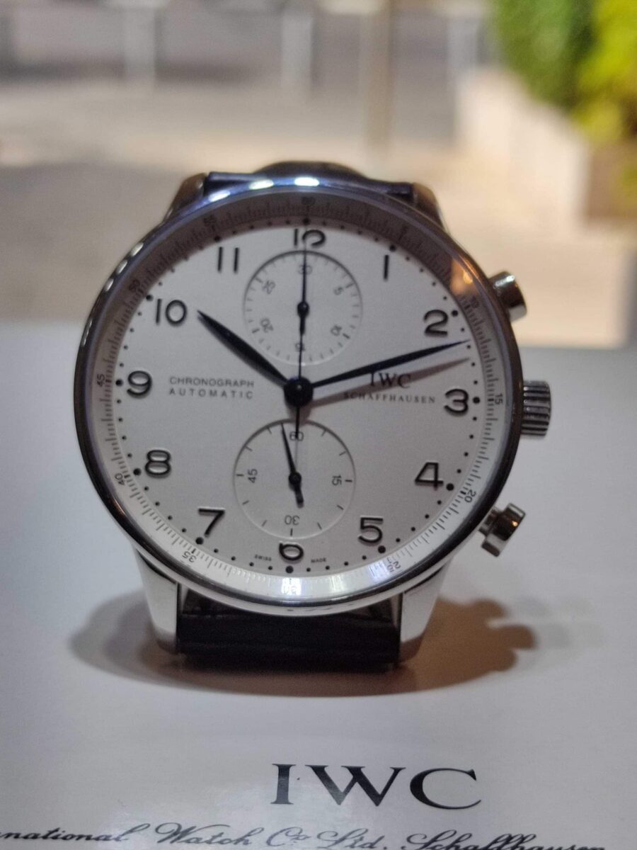 IWC Portuguese Chronograph Automatic ref.371417 | Gothelf A. Watches