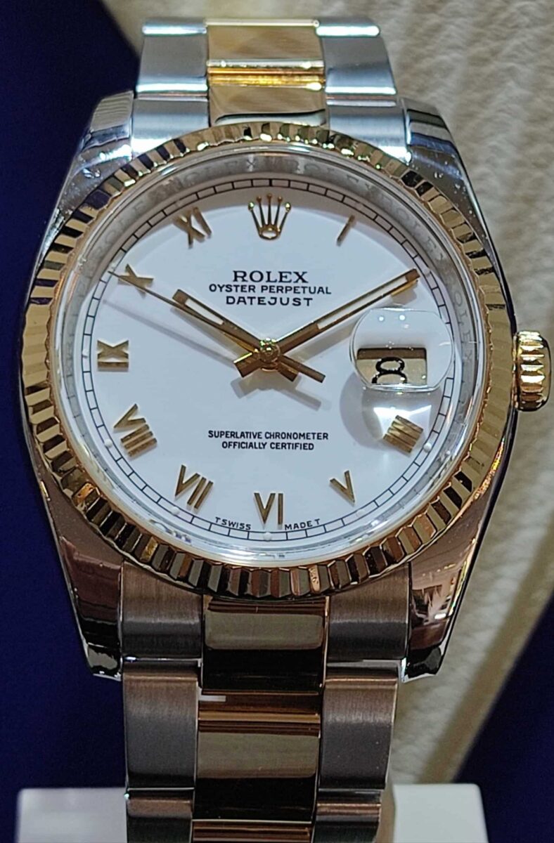 Rolex Datejust 36mm Steel & Yellow Gold | Gothelf A. Watches — 2