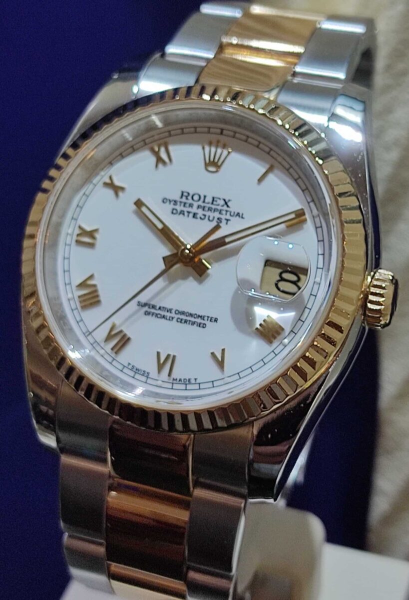 Rolex Datejust 36mm Steel & Yellow Gold | Gothelf A. Watches — 3