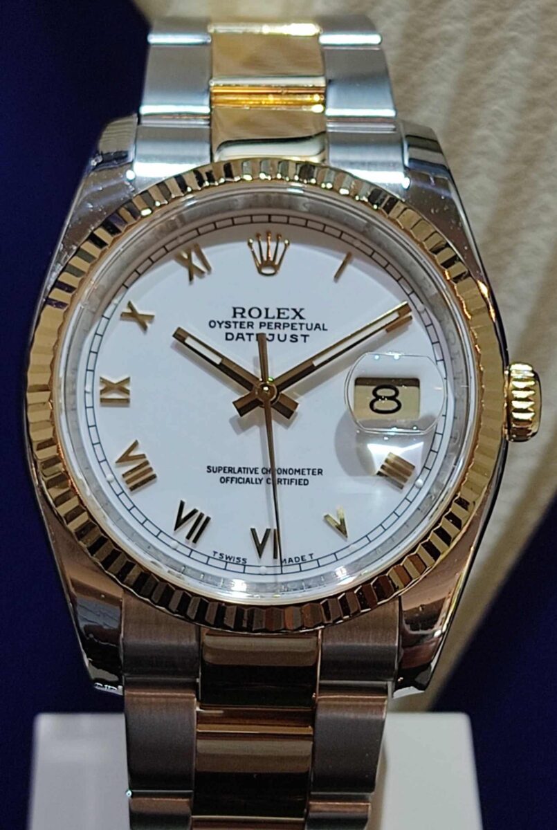 Rolex Datejust 36mm Steel & Yellow Gold | Gothelf A. Watches