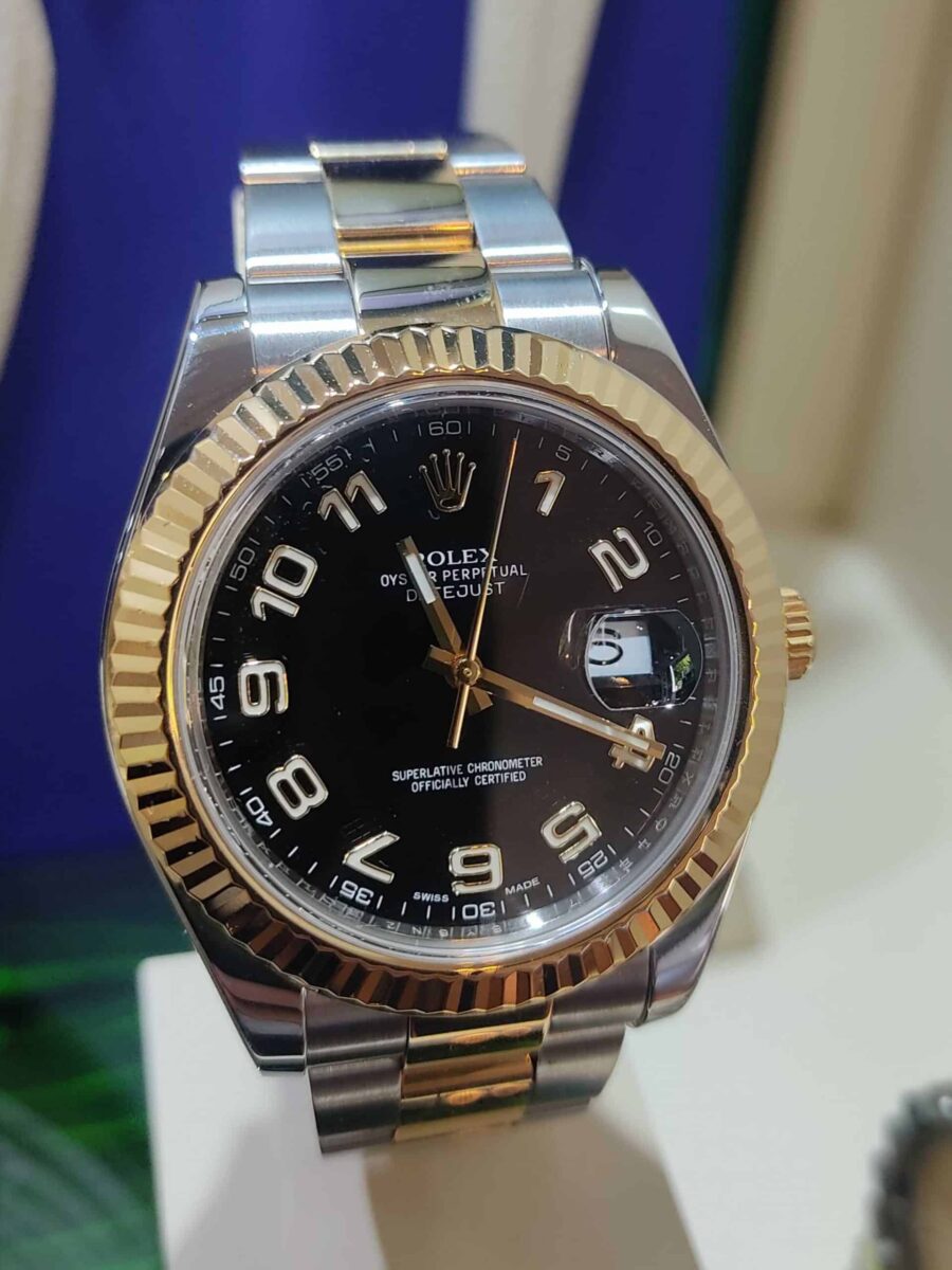 Rolex Datejust II Steel & 18k Gold 41mm | Gothelf A. Watches — 2