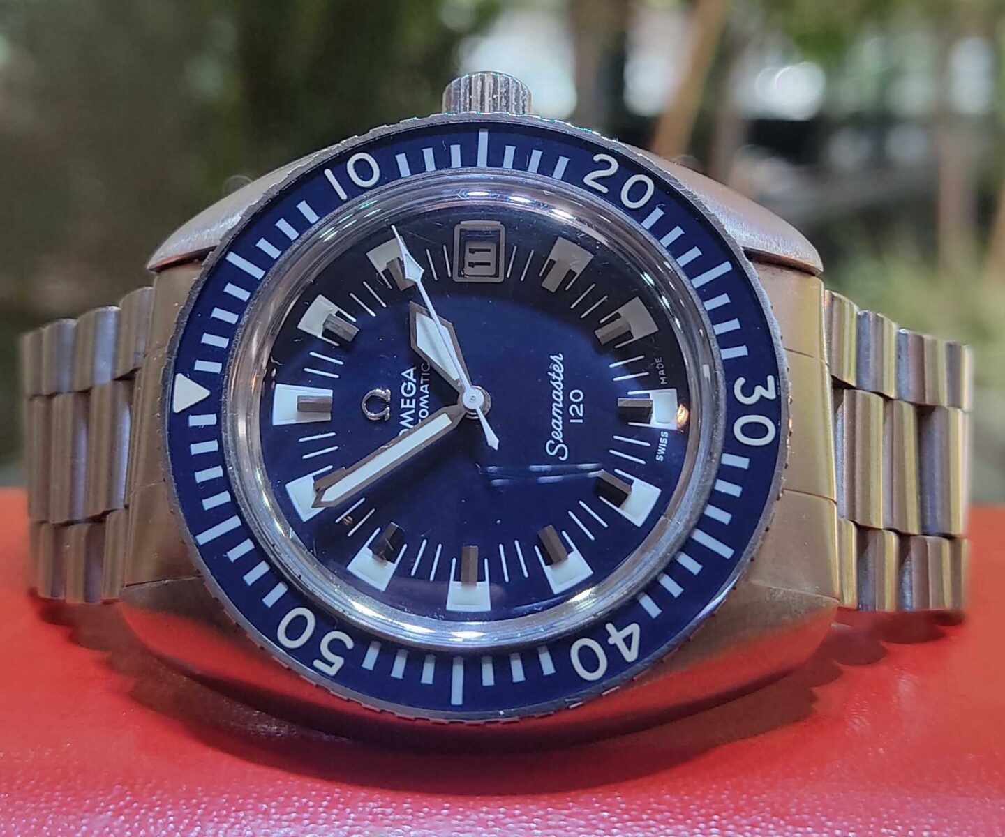 Omega Seamaster Deep Blue 120m- Vintage | Gothelf A. Watches — 2