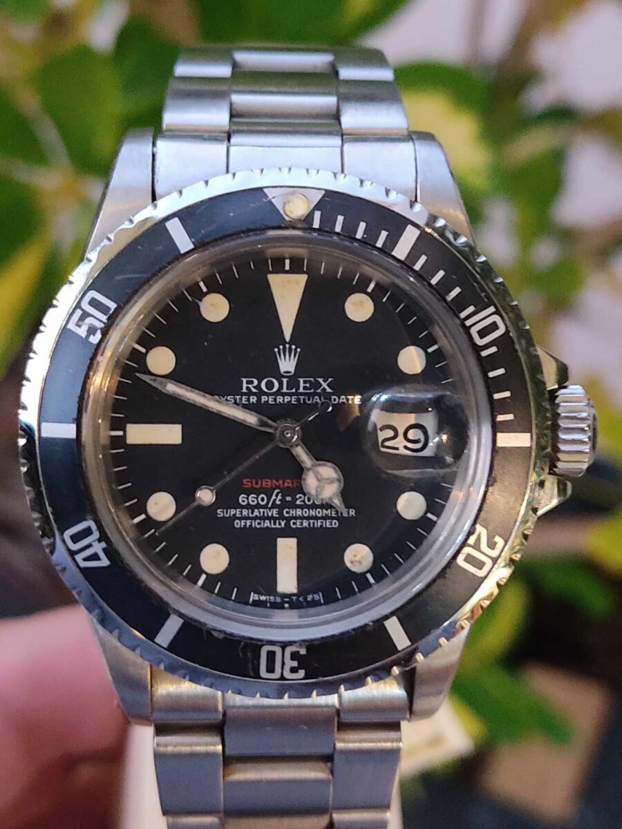 Rolex Red Submariner Date 1680 Vintage | Gothelf A. Watches