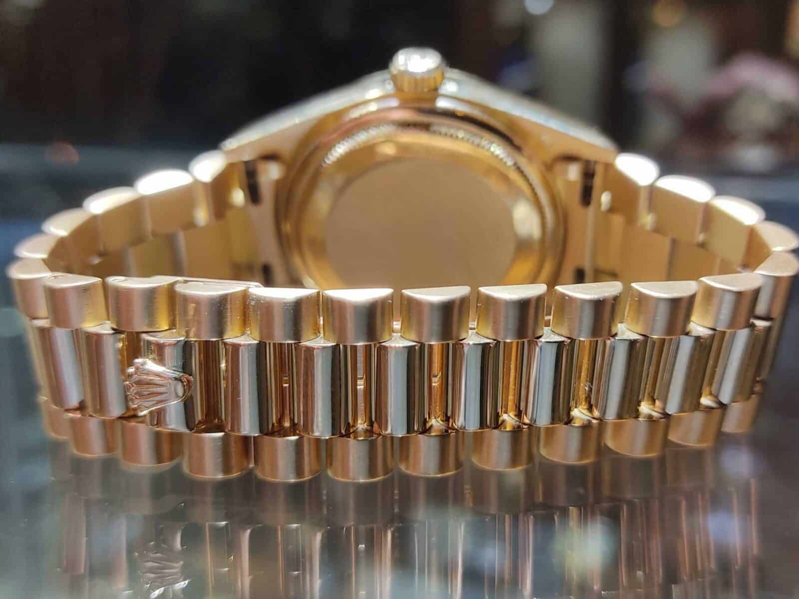 Rolex Day Date President 36mm Diamonds Dial | Gothelf A. Watches — 3