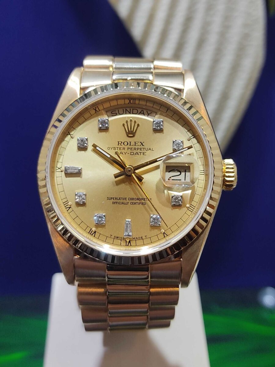 Rolex Day Date President 36mm Diamonds Dial | Gothelf A. Watches